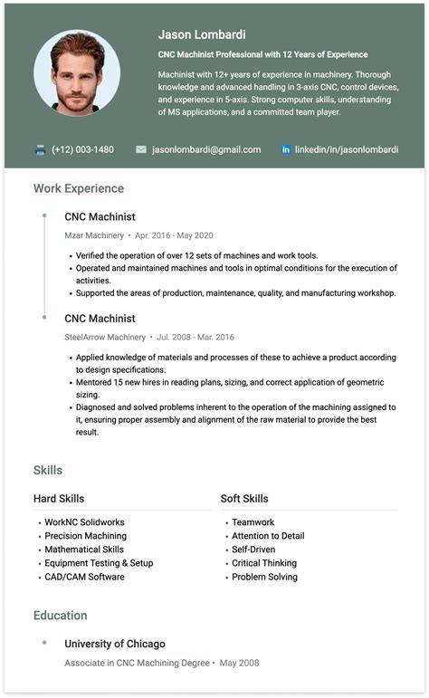 cnc machine operator resume pdf|cnc machinist resume summary.